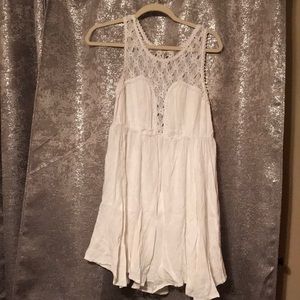 Free People White Lace Dress